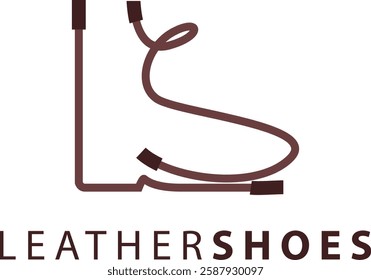 LS monogram logo with shoes