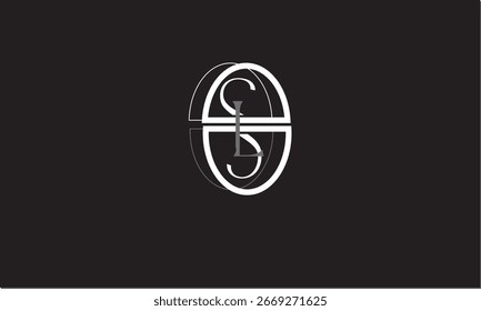 LS, SL LETRA ABSTRATA LOGOTIPO MONOGRAMA