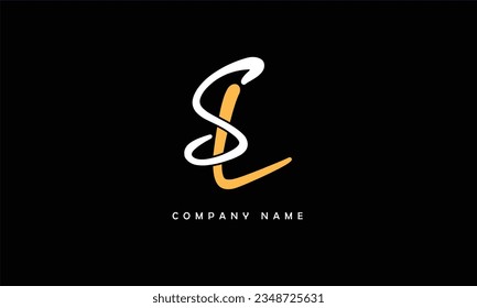 LS, SL Abstract Letters Logo Monogram