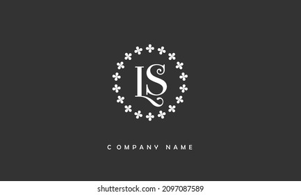 LS, SL  Alphabets Letters Logo Monogram