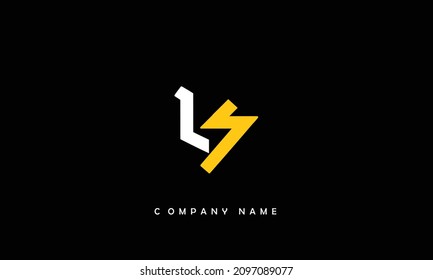 LS, SL Alphabets Letters Logo Monogram