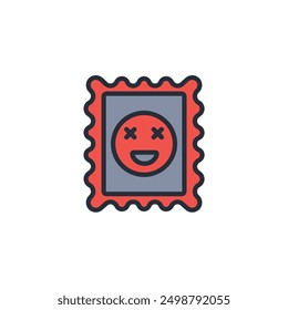 Icono de LSD. Vector. Trazo editable. signo de estilo lineal para uso Diseño web, logotipo. Ilustración de símbolo.