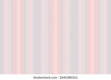 L-shirt texture seamless textile, plain fabric vertical lines. Sertical vector pattern background stripe in light and misty rose colors palette.