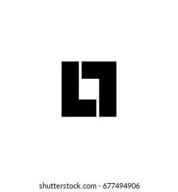 LT letter logo