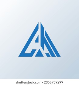 Diseño creativo del logotipo de la letra LT. Diseño único LT.
