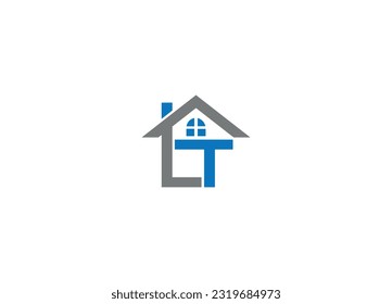 LT letter Logo Design with Creative Modern vector icon template