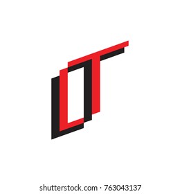 LT letter logo design vector