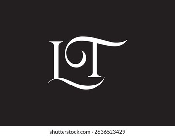 LT Logo Design Kreatives und modernes Logo Design