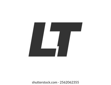 LT Techno Editable Font Logo For Corporate Branding. Bold, Futuristic Design With Unique Typographic Ideas. Minimal Custom Type And Dynamic Letter Variations For Promotion, Printing, And Book Titles