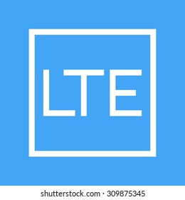 LT, technology, connection icon vector image. Can also be used for phone and communication. Suitable for use on web apps, mobile apps and print media.