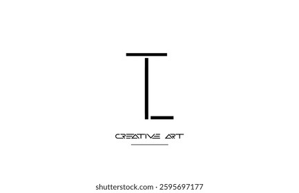 LT, TL, L, T abstract letters logo monogram