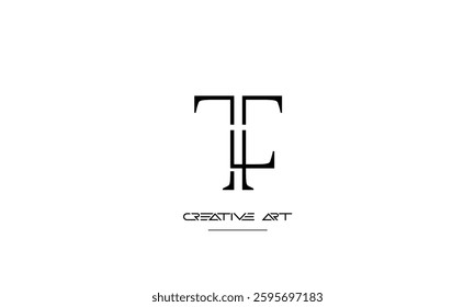 LT, TL, L, T abstract letters logo monogram