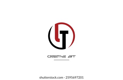 LT, TL, L, T abstract letters logo monogram
