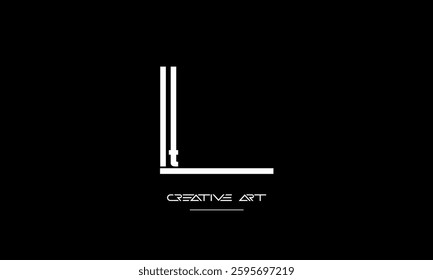 LT, TL, L, T abstract letters logo monogram