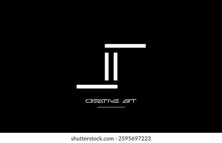 LT, TL, L, T abstract letters logo monogram
