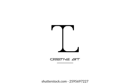 LT, TL, L, T abstract letters logo monogram