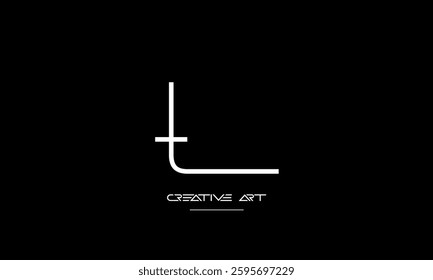 LT, TL, L, T abstract letters logo monogram