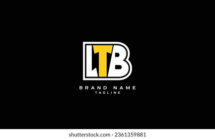 LTB, LBT, TLB, TBL, BTL, BLT, LIB, LBI, ILB, IBL, BIL, BLI, Abstract initial monogram letter alphabet logo design