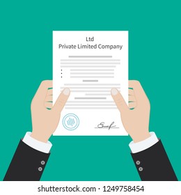 Ltd Private Limited Company Types Of Business Corporation Organization Entity