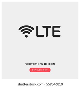 lte network vector icon