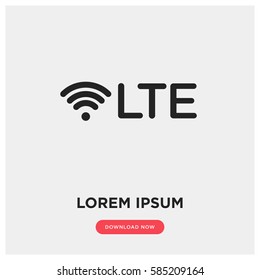 lte network vector icon