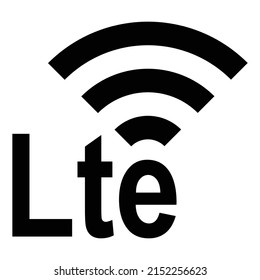 LTE,technology VECTOR icon.vector icon.Vektorgrafik.eps10