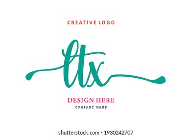 LTX lettering logo is simple, easy to understand and authoritative