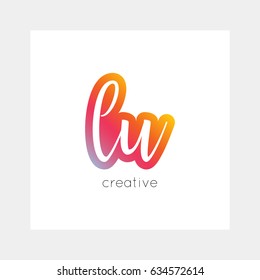 LU logo, vector. Useful as branding, app icon, alphabet combination, clip-art.