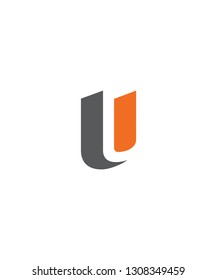 LU Or UL Letter Logo Icon 001