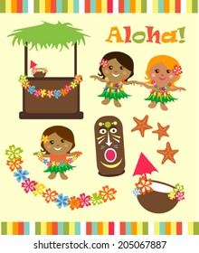 Luau Party set
