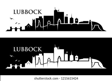 Similar Images, Stock Photos & Vectors of Lubbock skyline - Texas