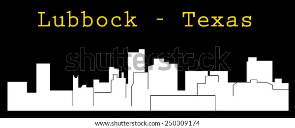 Vector de stock (libre de regalías) sobre Lubbock Texas250309174