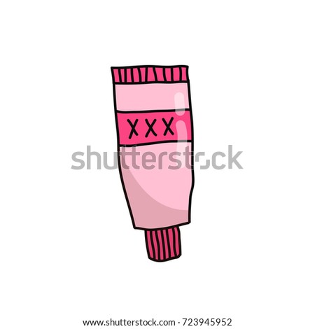 lubricant doodle icon