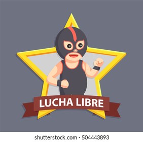 lucha libre in emblem