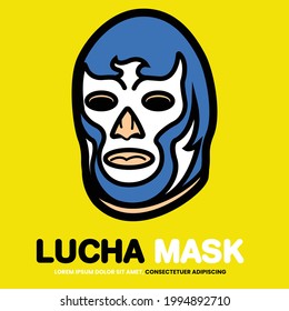 lucha libre mask for company logo