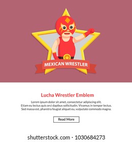 Lucha Wrestler Emblem Job Information