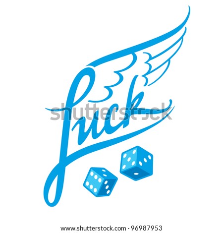 Luck bird wing fortune gamble destiny dices casino