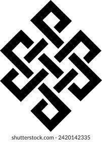 Luck knot Symbol Vector Slavic