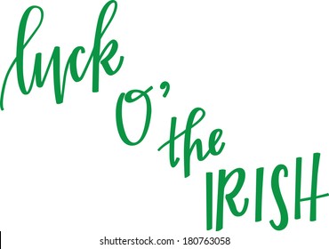 luck o' the irish