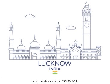 Lucknow Linear City Skyline, India