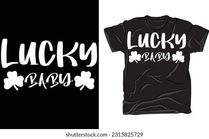 Lucky Babe Shirt, St Patricks Day tShirt, Baby Patricks Day Shirt, Kids St Pattys Shirt, Women Irish Shirt, Gift For Kids, Retro Lucky Girl