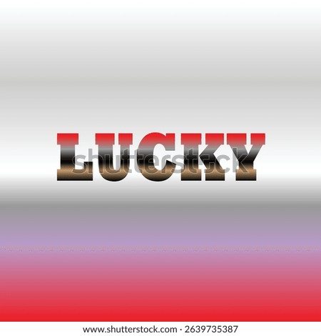 Lucky A Bold and Eye-Catching Wordmark
