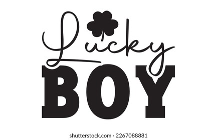 Lucky boy svg, St. Patrick's Day Svg, St. Patrick's Day Svg Bundle Rainbow, Shamrock Svg, Patty's design, Retro Patrick's Day, Lucky Shamrock, Png, eps