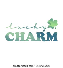 Lucky Charm Illustration Clip Art Design Stock Vector (Royalty Free ...