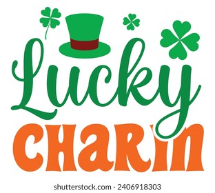 Lucky Charm Svg, Retro, Png, Happy St Patrick Day Svg, Patricks Day Slegend, Shamrock Svg, Clover Svg, Lucky, Pinches Svg, Irish Svg, Funny St Patrick's, Sofortdownload, T-Shirt, Svg Cut File, Cricut