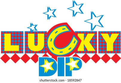 lucky dip bandit vector
