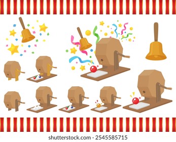 Lucky draw rattle variation set
