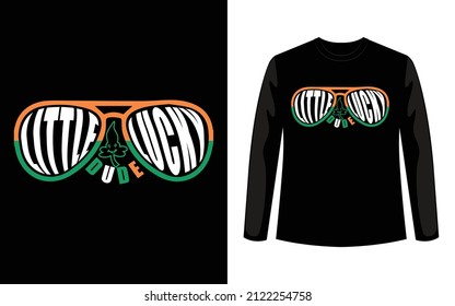 Lucky dude - funny St Patrick's Day inspirational lettering design for posters, flyers, t-shirts, cards, invitations, stickers