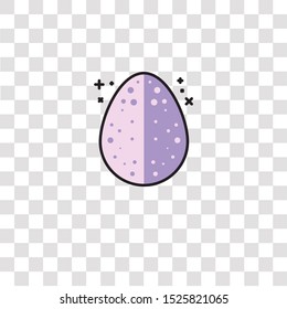 lucky egg icon sign and symbol. lucky egg color icon for website design and mobile app development. Simple Element from go collection for mobile concept and web apps icon.