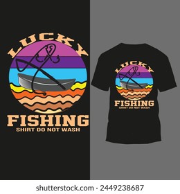lucky fishing shirt do not wash